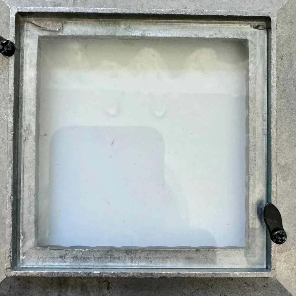 Burnes Boston Vintage 1992 Picture Frame Hammered Pewter Square‎ 3